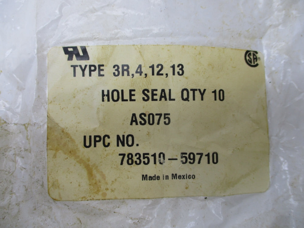 HOFFMAN AS075 783510-59710 (PKG OF 10) NSMP