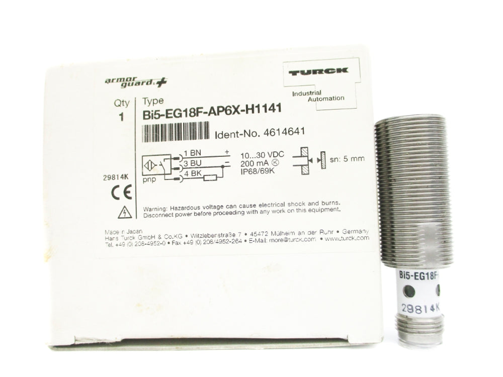 TURCK BI5-EG18F-AP6X-H1141 4614641 NSMP