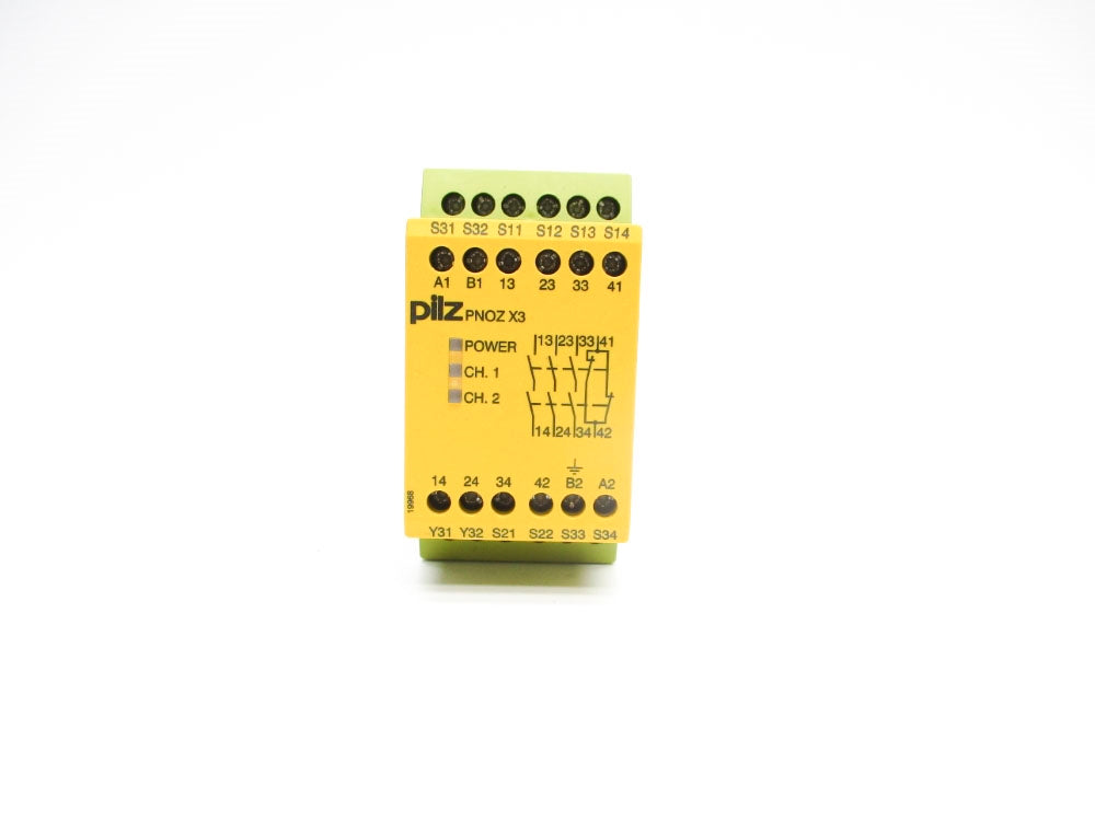 PILZ PNOZX3230VAC24VDC3N/O1N/C1SO 774318 230VAC 8A NSNP