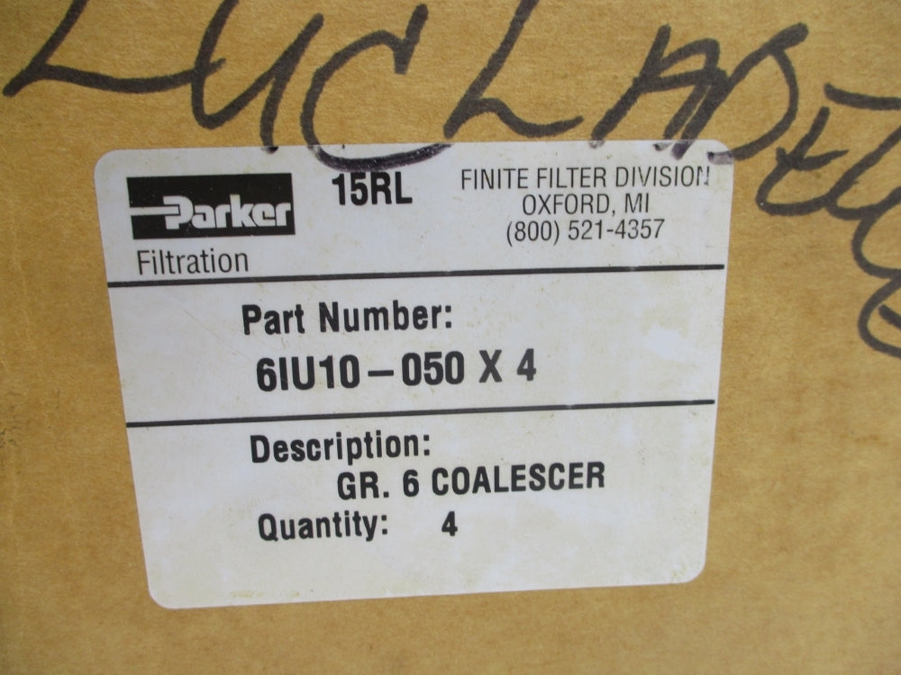 PARKER 6IU10-050X4 (PKG OF 4) NSMP
