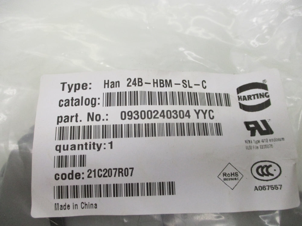 HARTING HAN24B-HBM-SL-C 09300240304 NSMP