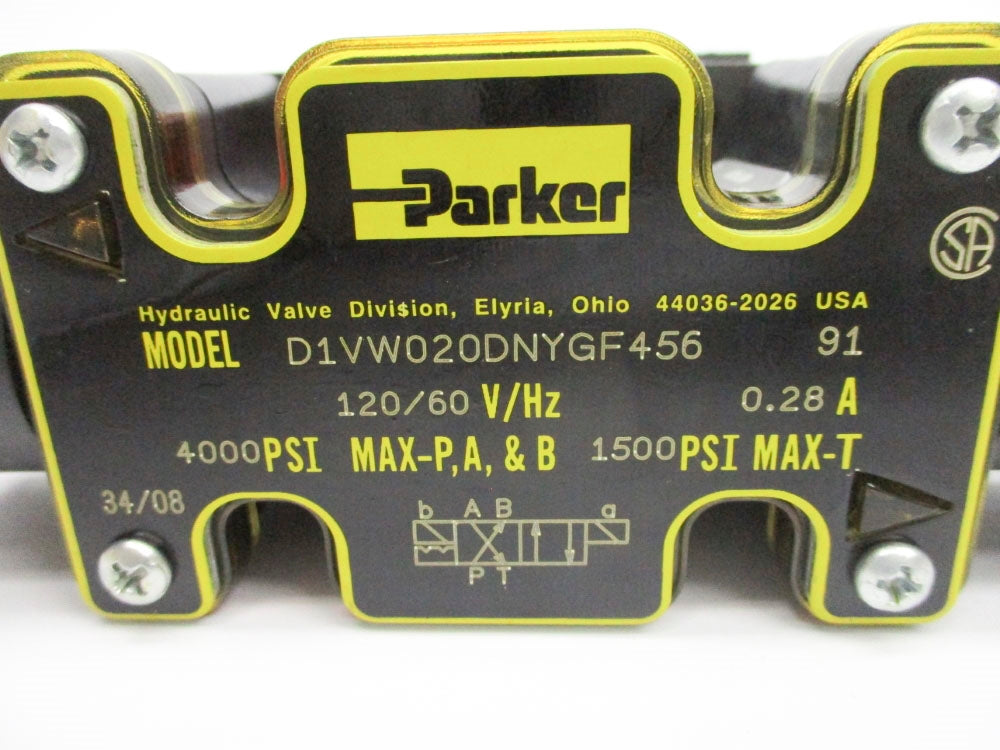 PARKER D1VW020DNYGF45691 120V 4000PSI NSNP