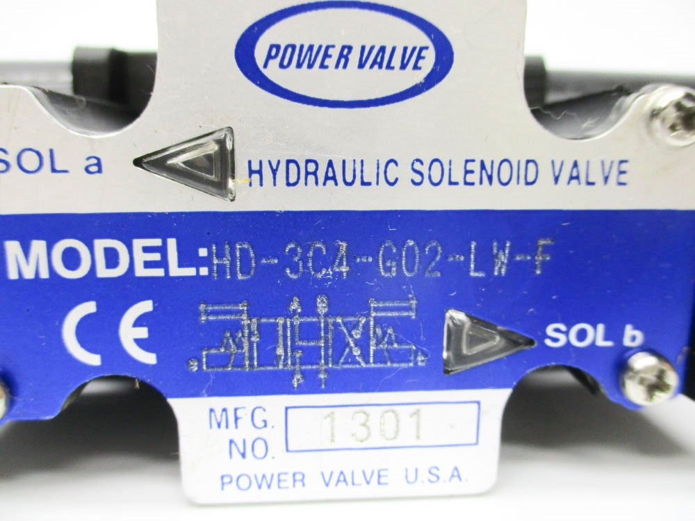 POWER VALVE HD-3C4-G02-LW-F 24VDC UNMP