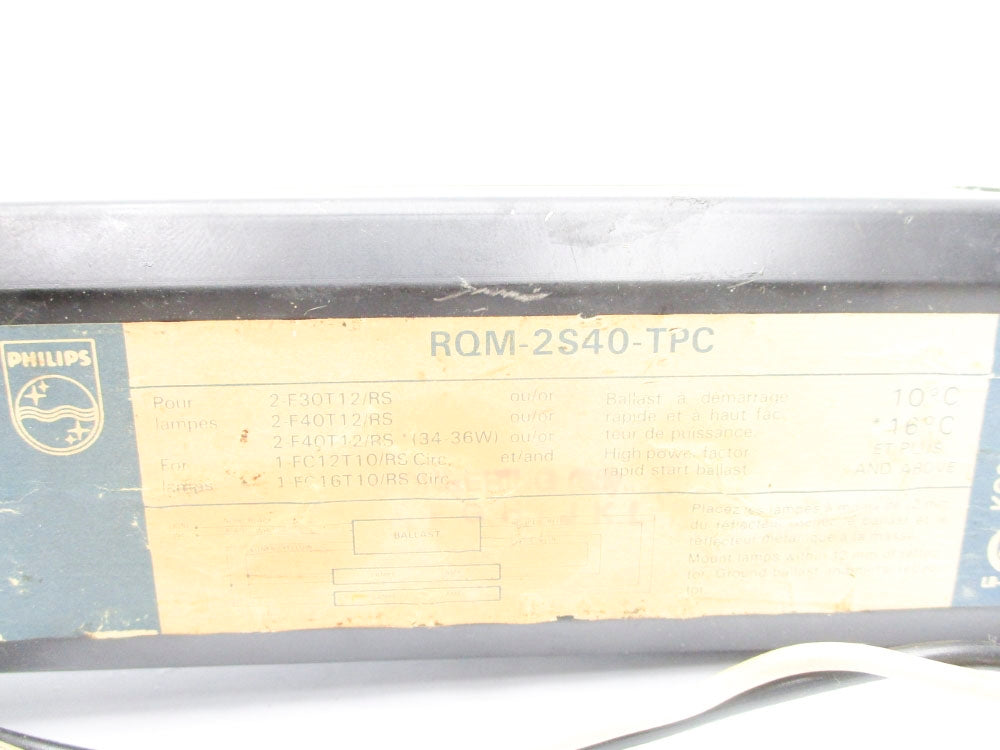 PHILIPS RQM-2S40-TPC UNMP