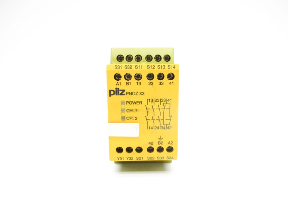 PILZ PNOZX3230VAC/24VACDC3N/O1N/C1SO 774318 24VAC 8A UNMP