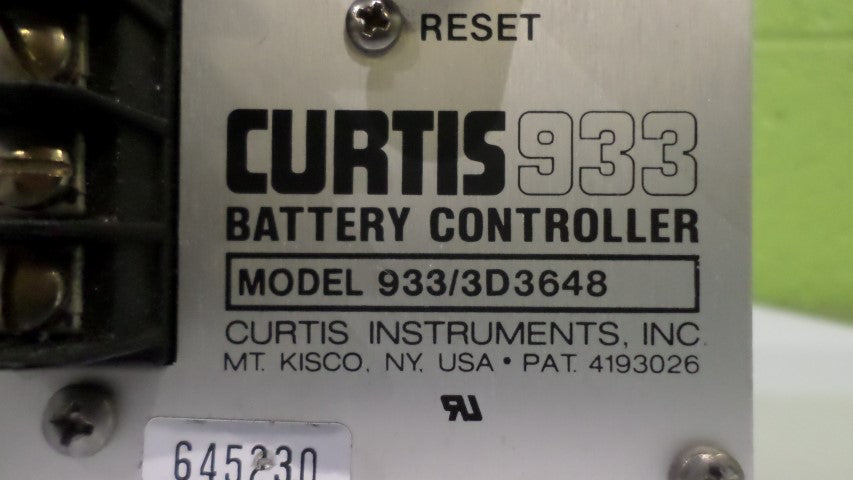 CURTIS INC. 933/3D3648 BATTERY CONTROLLER *NEW NO BOX*