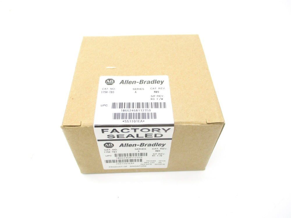 ALLEN BRADLEY 1794-TB3 SER. A DATE: 2011 NSFS