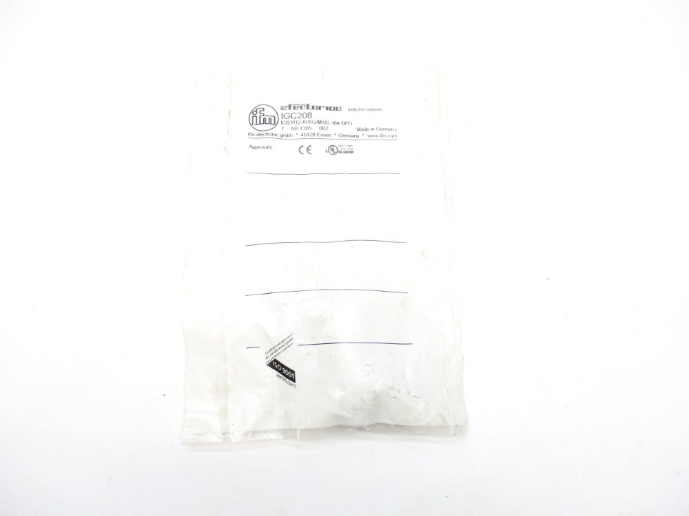 IFM EFECTOR IGB3012-APKG/M/US-104-DPO IGC208 NSMP