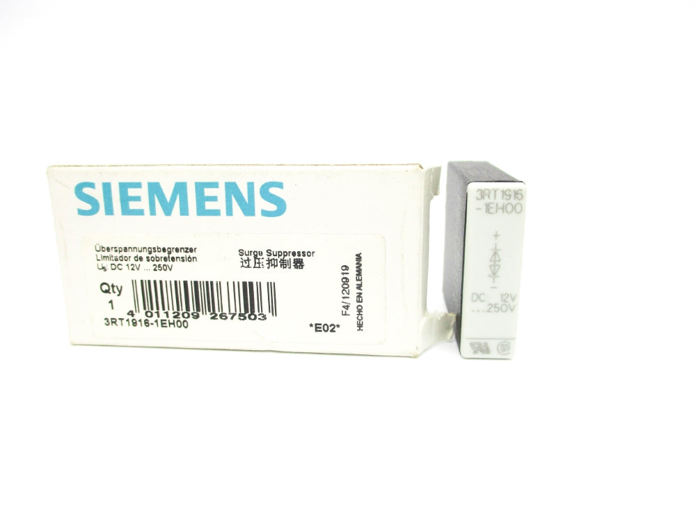 SIEMENS 3RT1916-1EH00 12-250VDC NSMP