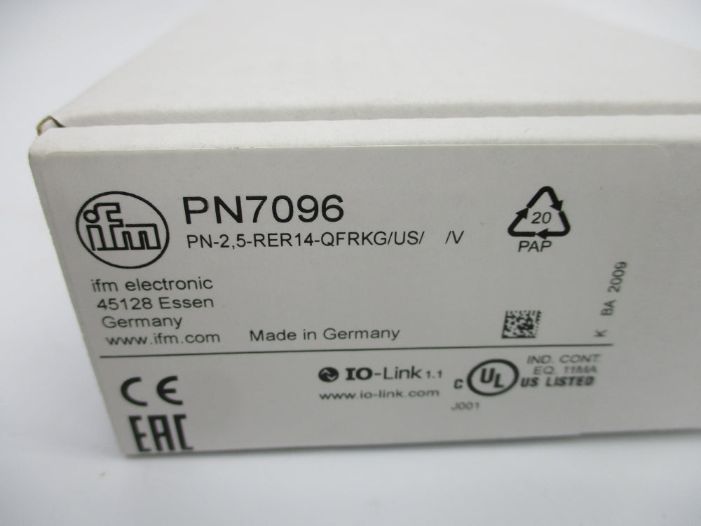 IFM EFECTOR PN-2,5-RER14-QFRKG/US/N PN7096 NSMP