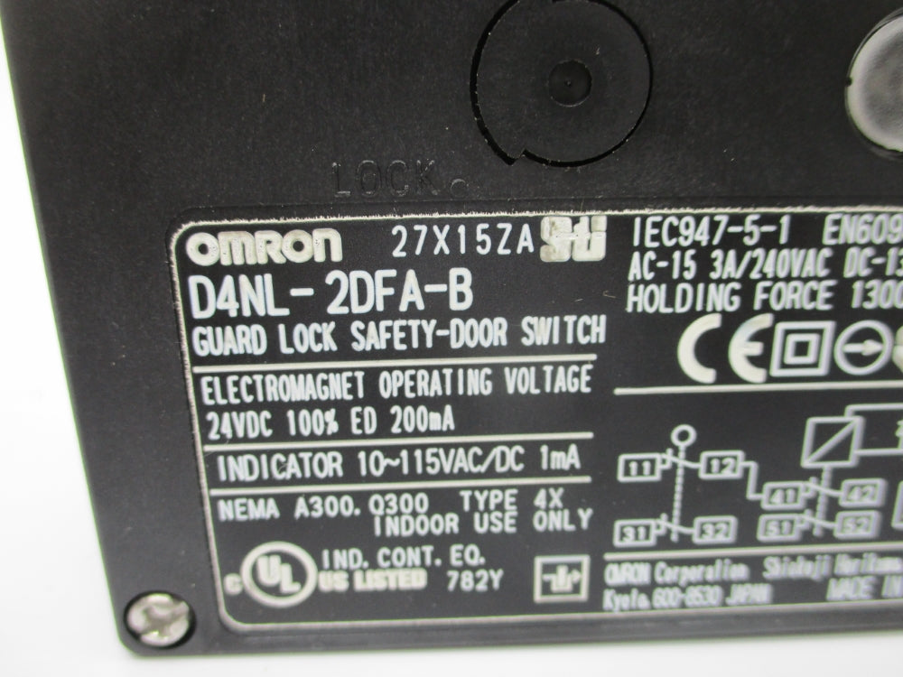 OMRON D4NL-2DFA-B (AS PICTURED) NSNP
