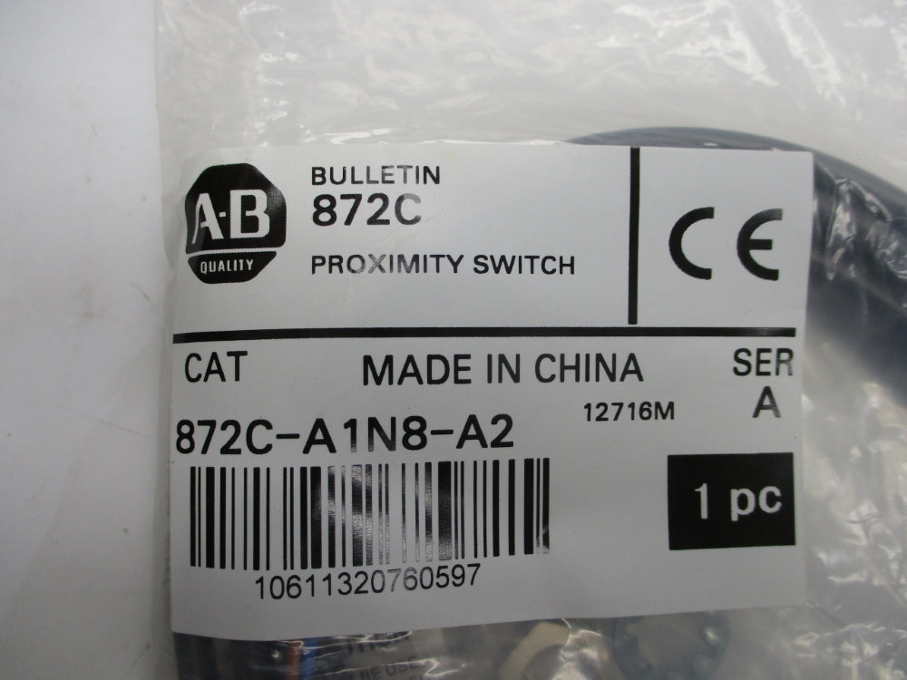 ALLEN BRADLEY 872C-A1N8-A2 SER. A NSMP