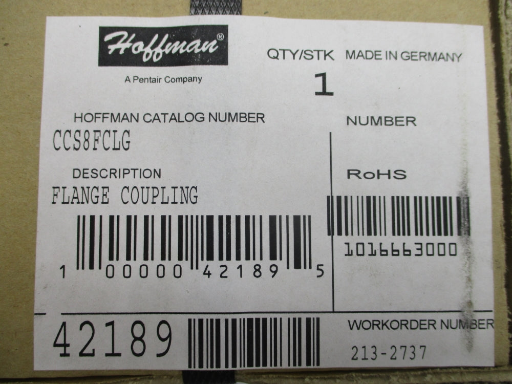 HOFFMAN CCS8FCLG NSFS