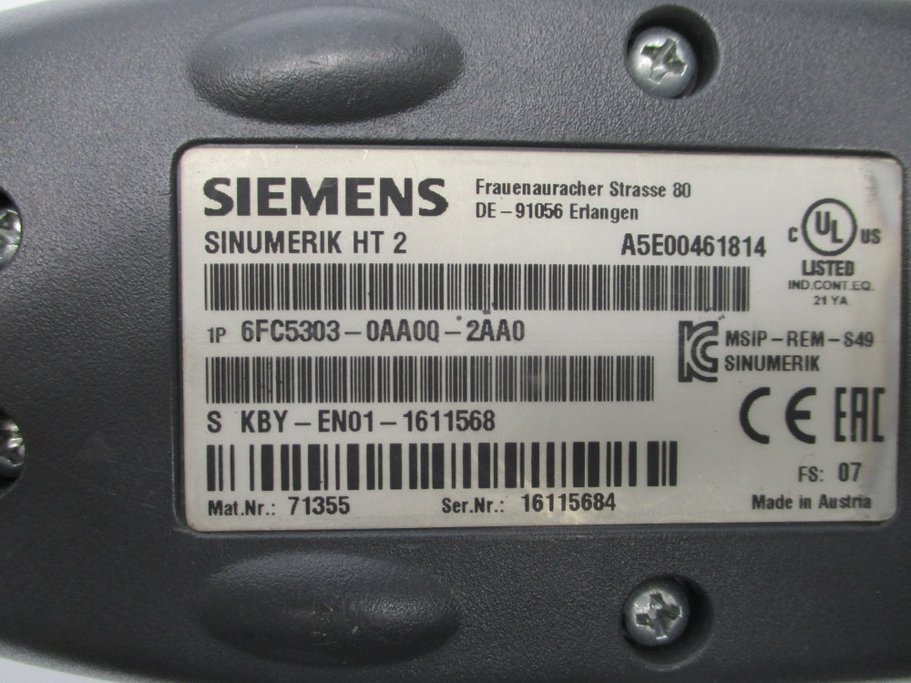 SIEMENS 6FC5303-0AA0Q-2AA0 NSNP