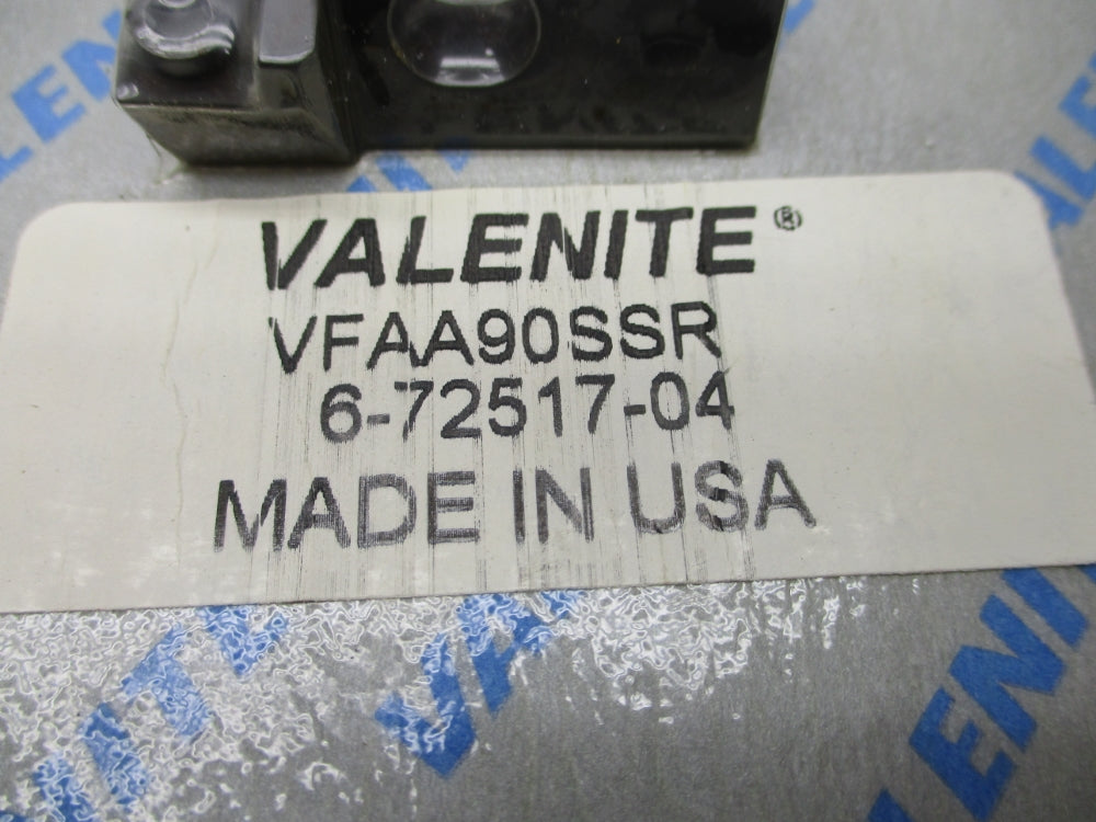 VALENITE VFAA90SSR 6-72517-04 NSMP