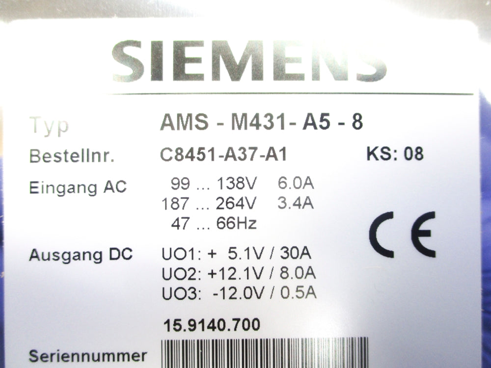 SIEMENS AMS-M431-A5-8 NUPI