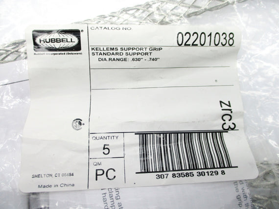 HUBBELL 02201038 (PKG OF 5) NSMP