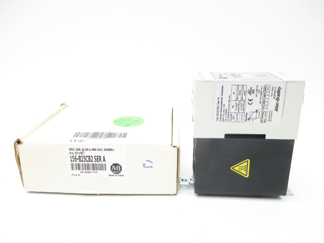 ALLEN BRADLEY 156-B25CB2 SER. A 48/660VAC (WH) NSMP