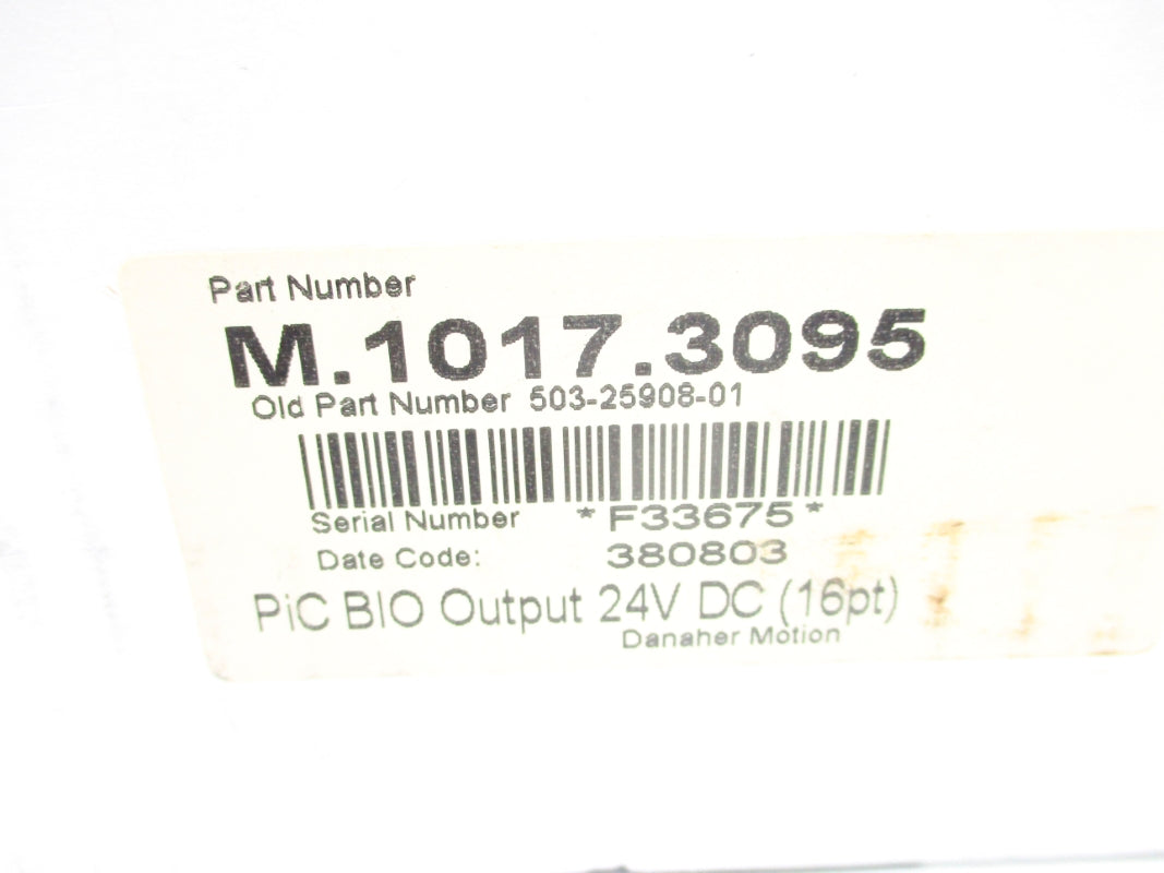 DANAHER MOTION M.1017.3095 503-25908-01 NSMP