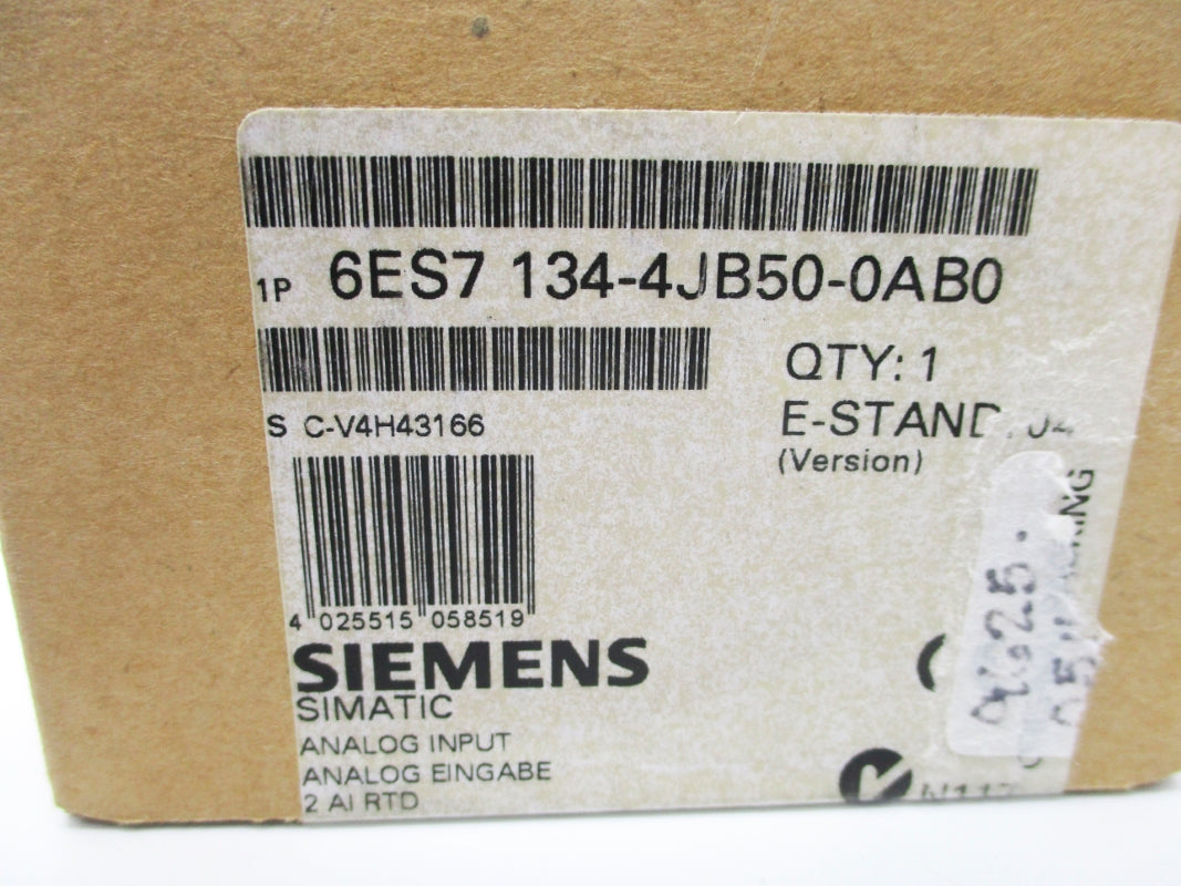 SIEMENS 6ES7134-4JB50-0AB0 NSFS