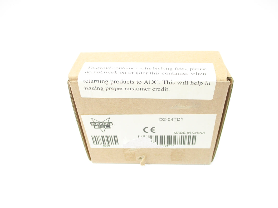 AUTOMATION DIRECT D2-04TD1 NSFS