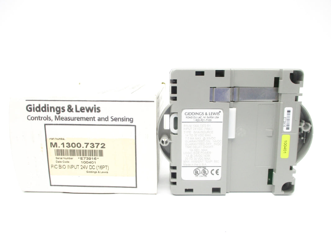 GIDDLINGS&LEWIS M.1300.7372 NSMP