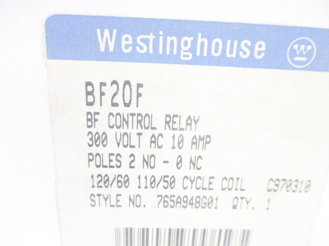 WESTINGHOUSE BF20F 110/120V 10A NSMP