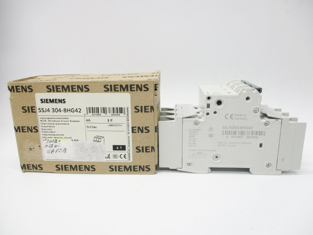 SIEMENS 5SJ4304-8HG42 4A 277VAC NSMP