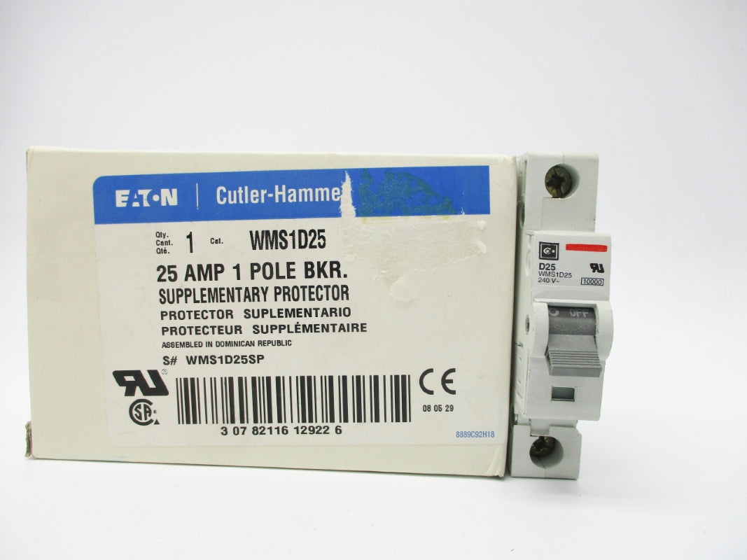 CUTLER HAMMER WMS1D25 25A 240V NSMP