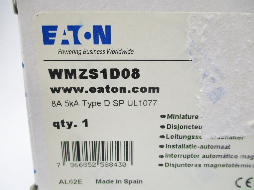 EATON WMZS1D08 277VAC 8A NSMP