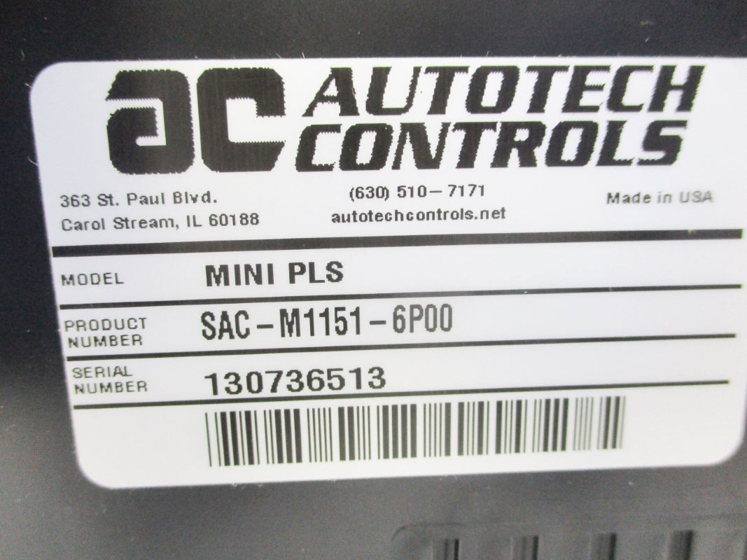 AUTOTECH CONTROLS SAC-M1151-6P00 MINIPLS NSNP