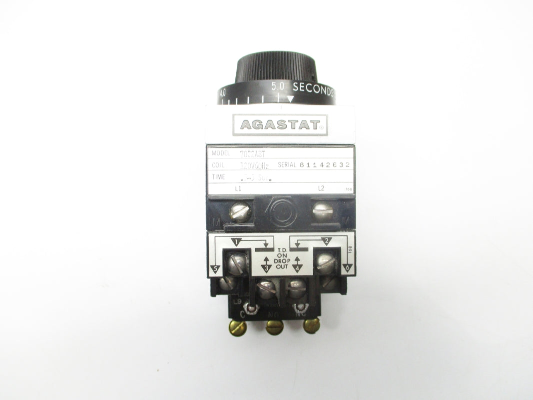 AGASTAT 7022ABT .5-5S 120V NSNP