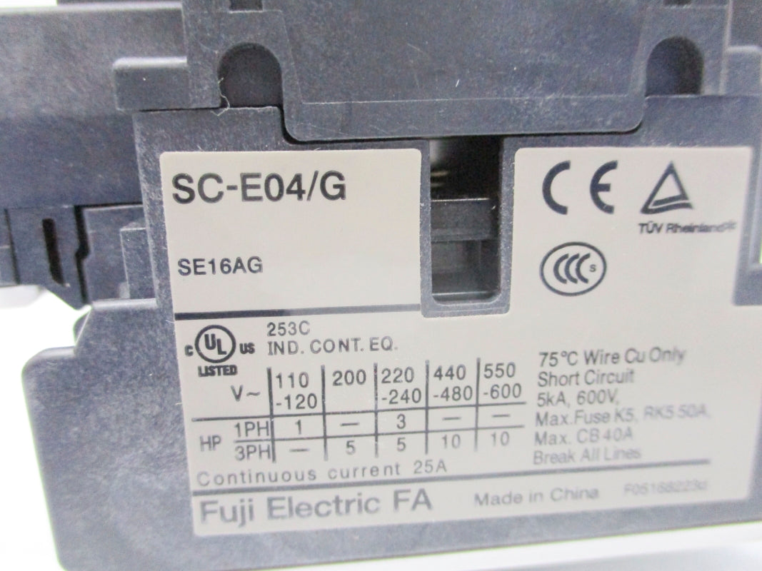 FUJI ELECTRIC SC-E04/G 24VDC NSNP