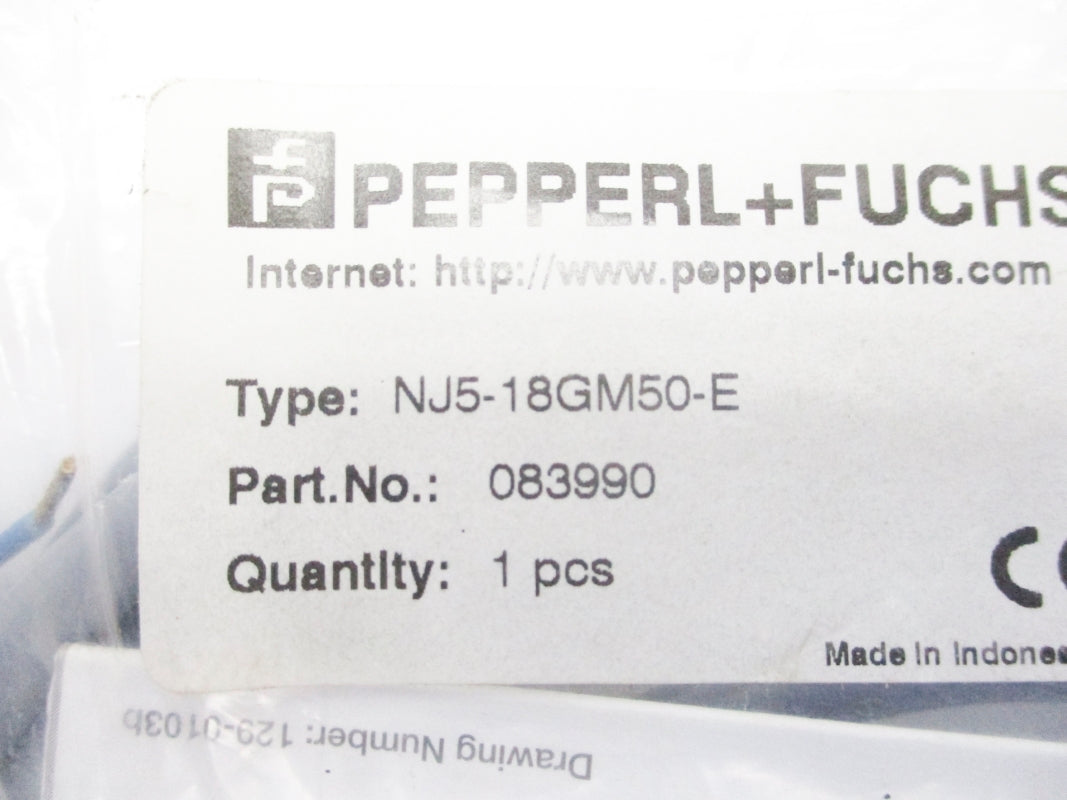 PEPPERL+FUCHS NJ5-18GM50-E 083990 NSMP