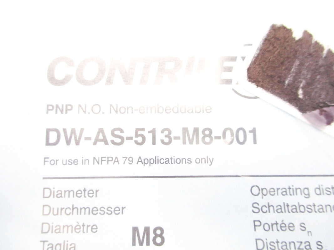 CONTRINEX DW-AS-513-M8-001 NSMP