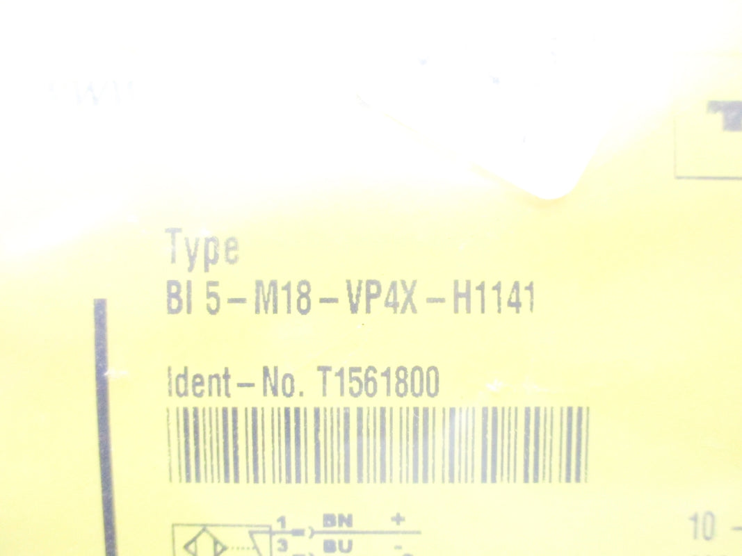 TURCK BI5-M18-VP4X-H1141 T1561800 10-65VDC NSMP