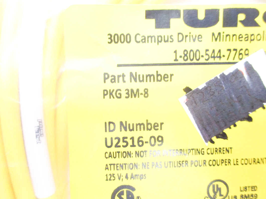 TURCK PKG3M-8 U2516-09 NSMP