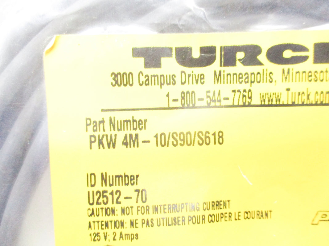 TURCK PKW4M-10/S90/S618 U2512-70 NSMP