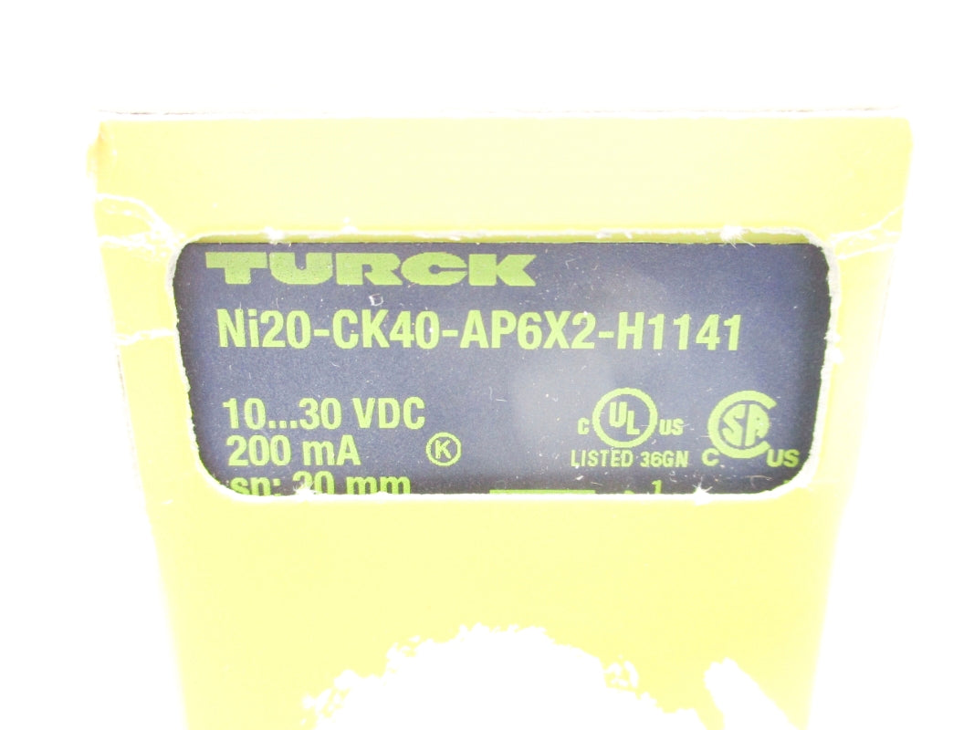 TURCK NI20-CK40-AP6X2-H1141 NSMP
