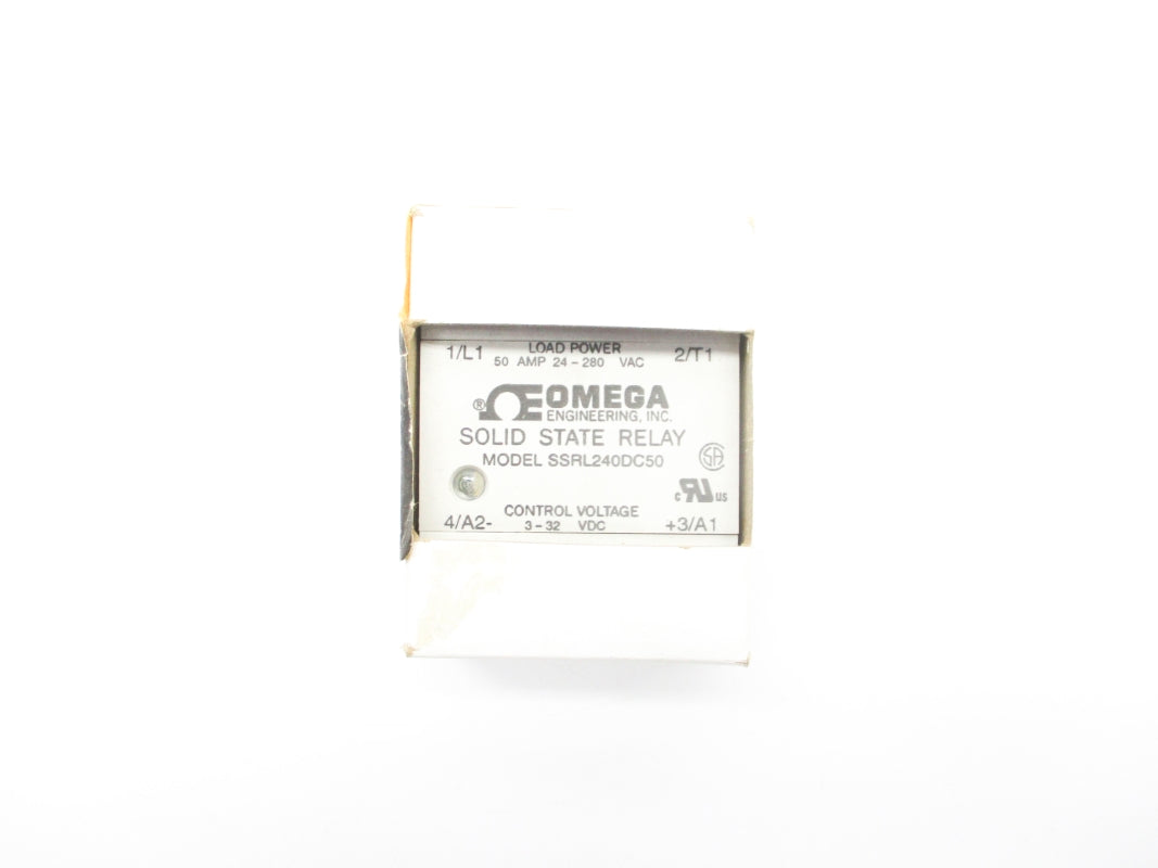OMEGA SSRL240DC50 50A 24-280VAC NSMP