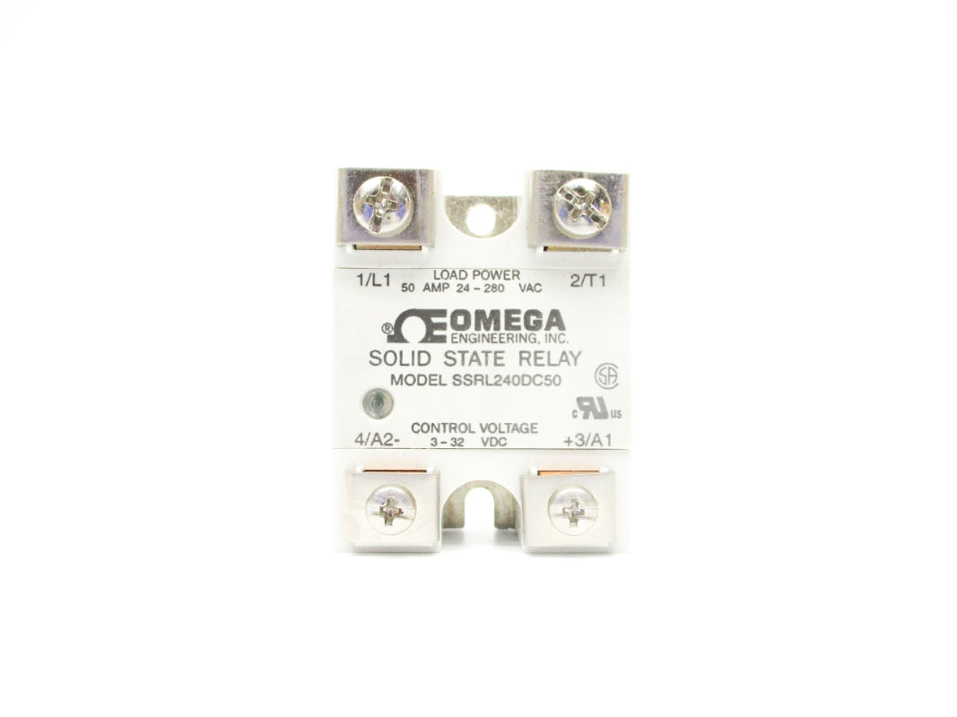 OMEGA SSRL240DC50 50A 24-280VAC NSMP