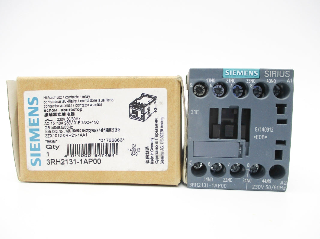 SIEMENS 3RH2131-1AP00 230V NSMP