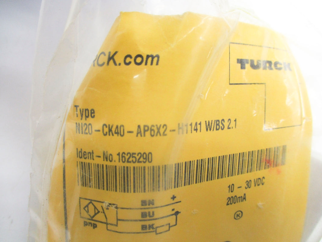 TURCK NI20-CK40-AP6X2-H1141W/BS2.1 1625290 NSMP