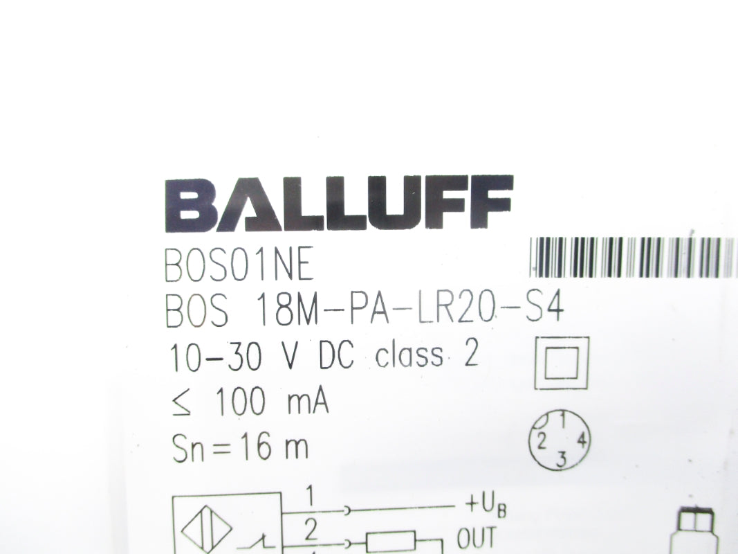 BALLUFF BOS18M-PA-LR20-S4 BOS01NE NSMP