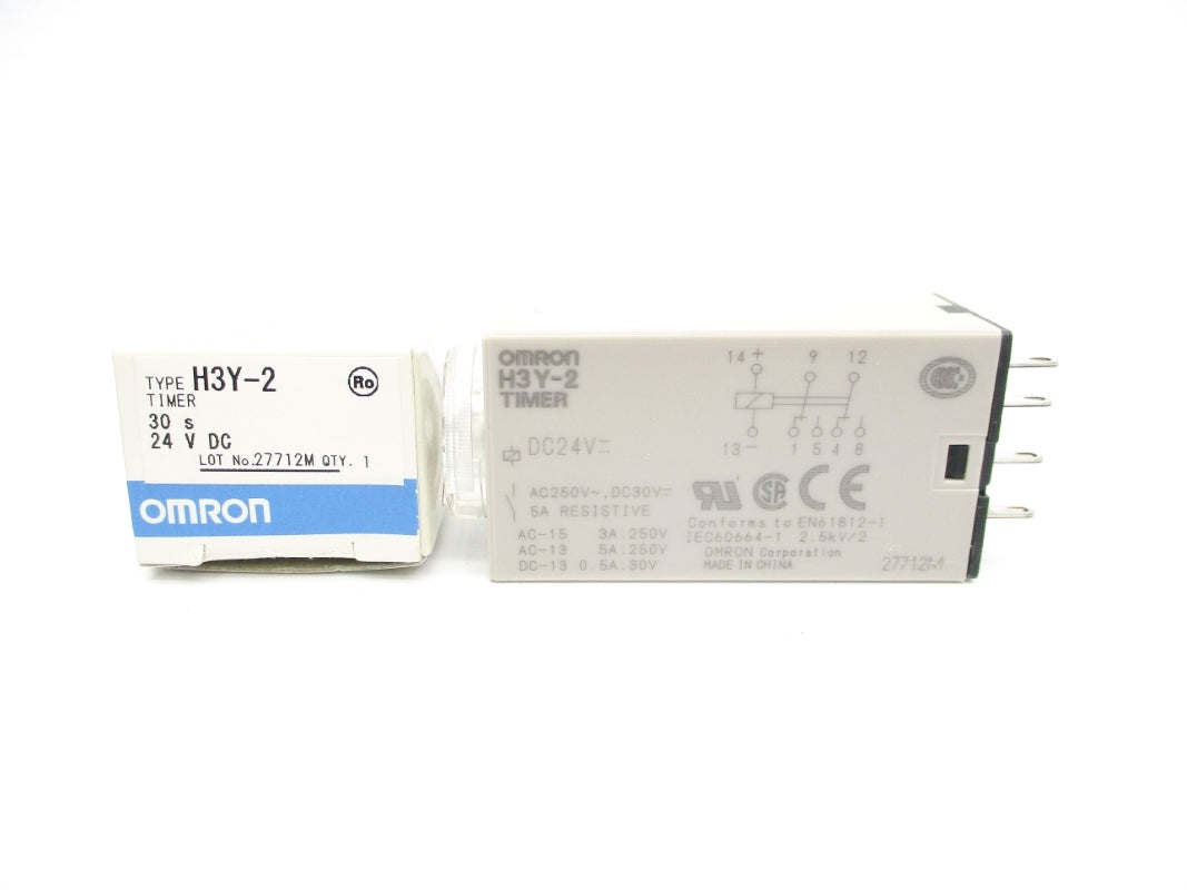 OMRON H3Y-2 120VAC 5A 0-30S NSMP