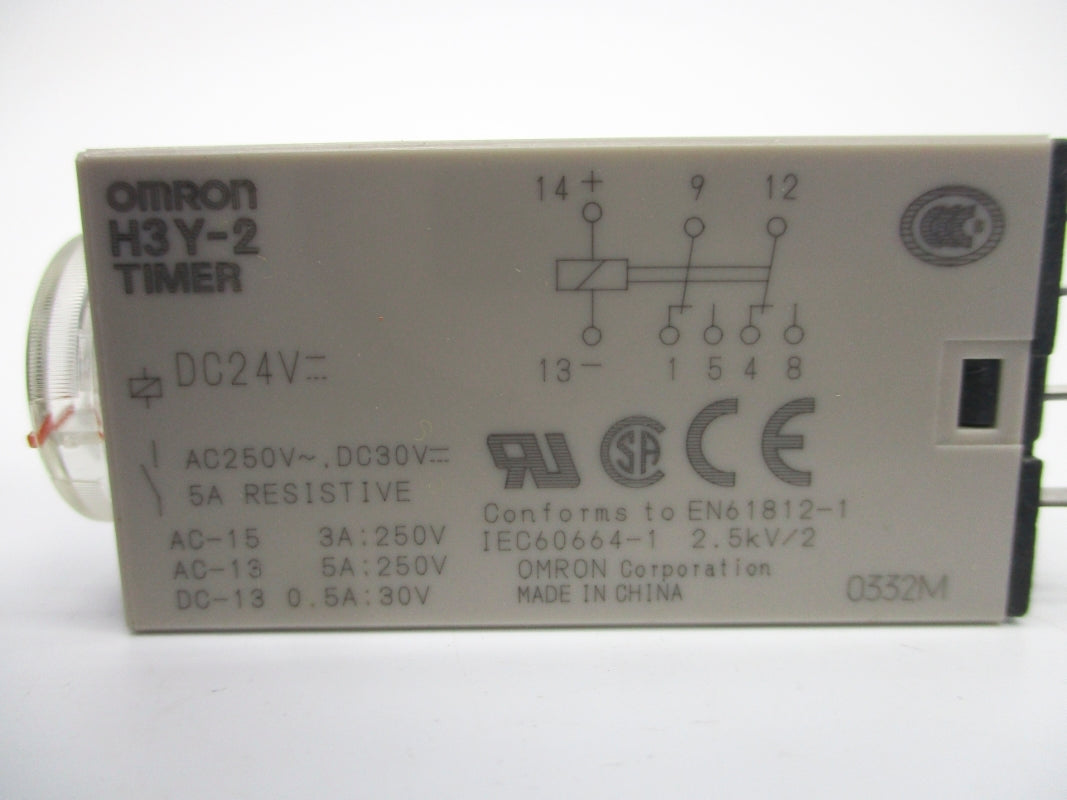 OMRON H3Y-2 24VDC 0-5S NSNP