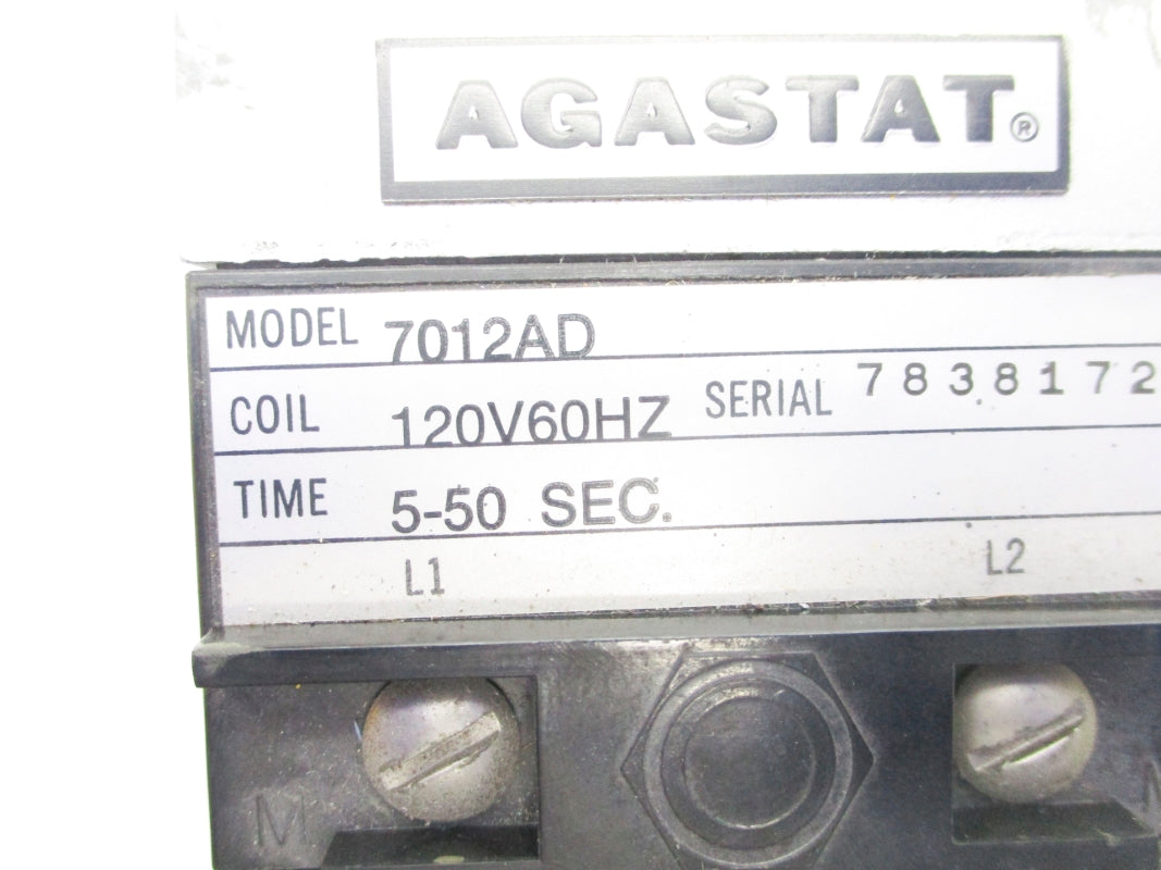 AGASTAT 7012AD 120V 5-50S UNMP
