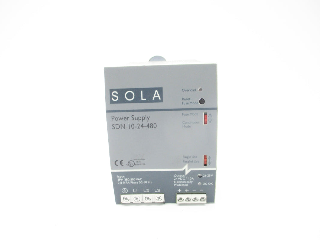 SOLA SDN10-24-480 NSMP