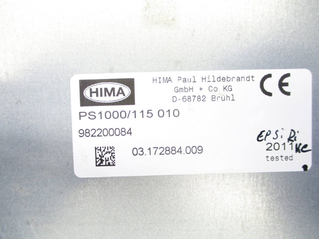 HIMA PS1000/115010 NSNP