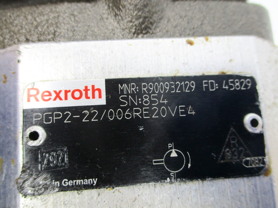 REXROTH R900932129 PGP2-22/006RE20VE4 UNMP